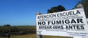 imagen fumigación agroquimicos