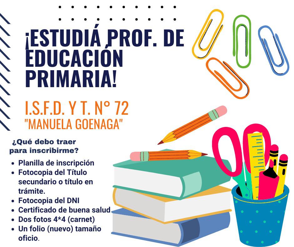 Flayer Profesorado Educación Primaria