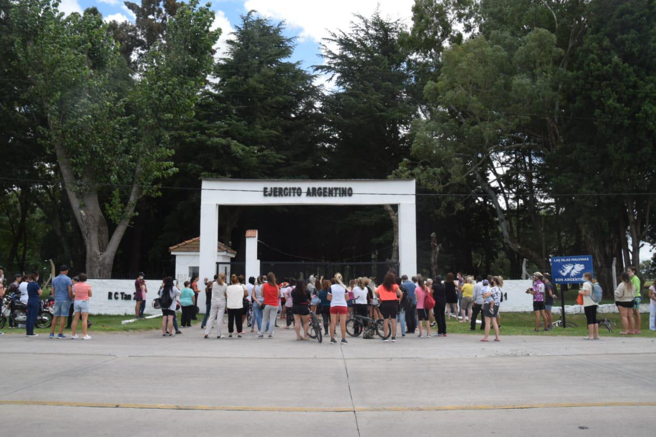 escrache al militar que mato un perro