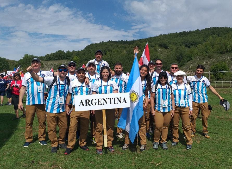 imagen equipo argentino en Italia