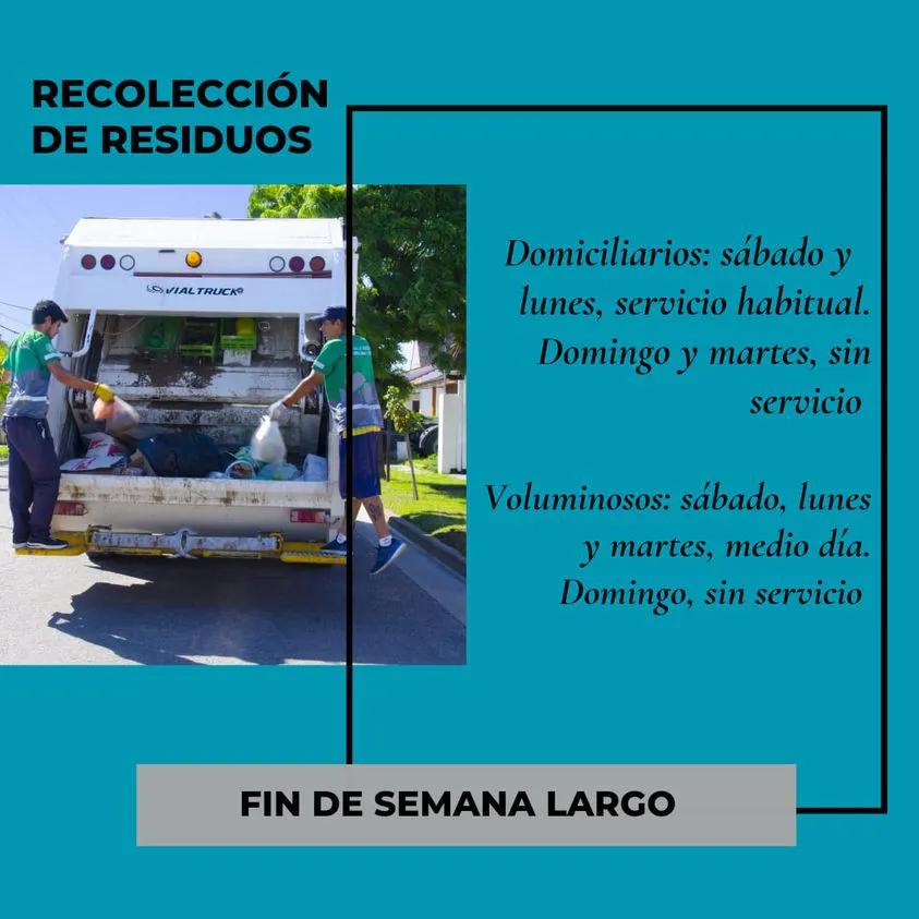 imagen cronograma de recoleccion de residuos