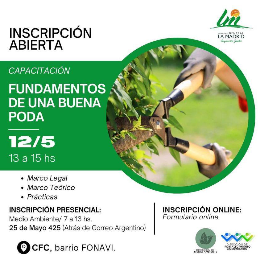 imagen curso de poda