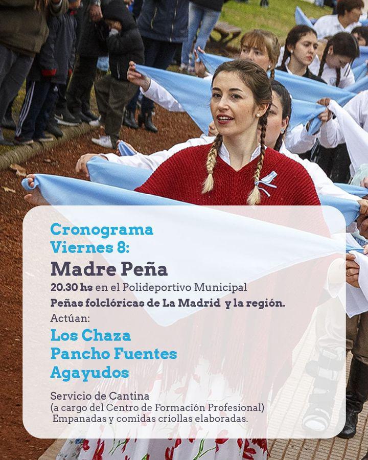 imagen peña folklorica polideportivo