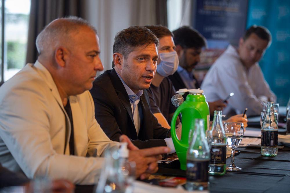 Kicillof en Sierra de la Ventana
