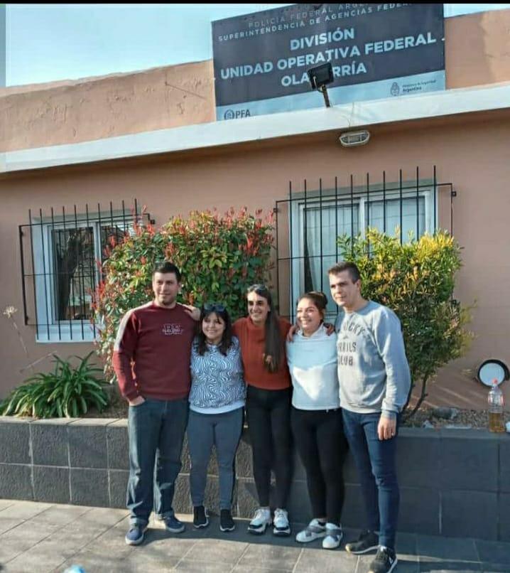 imagen policias caso Daiana