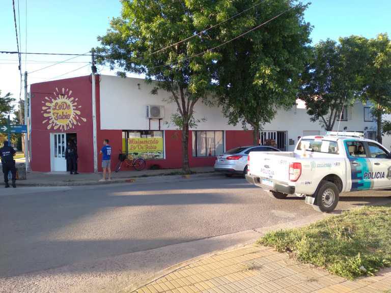 Imagen investigacion asalto en Laprida