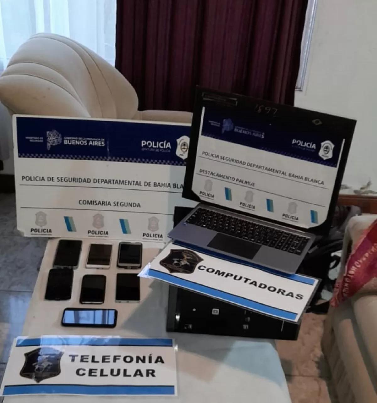 imagen ciber estafa en B. Blanca