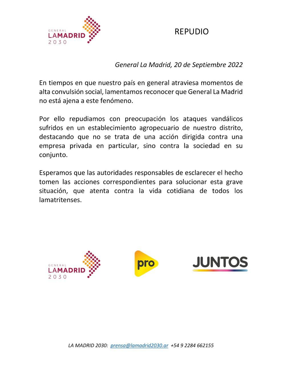 imagen la madrid 2030 repudio