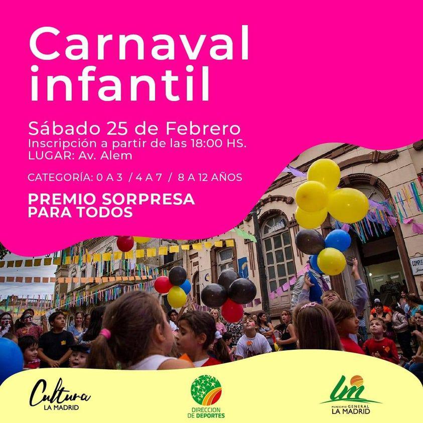 imagen carnaval infantil