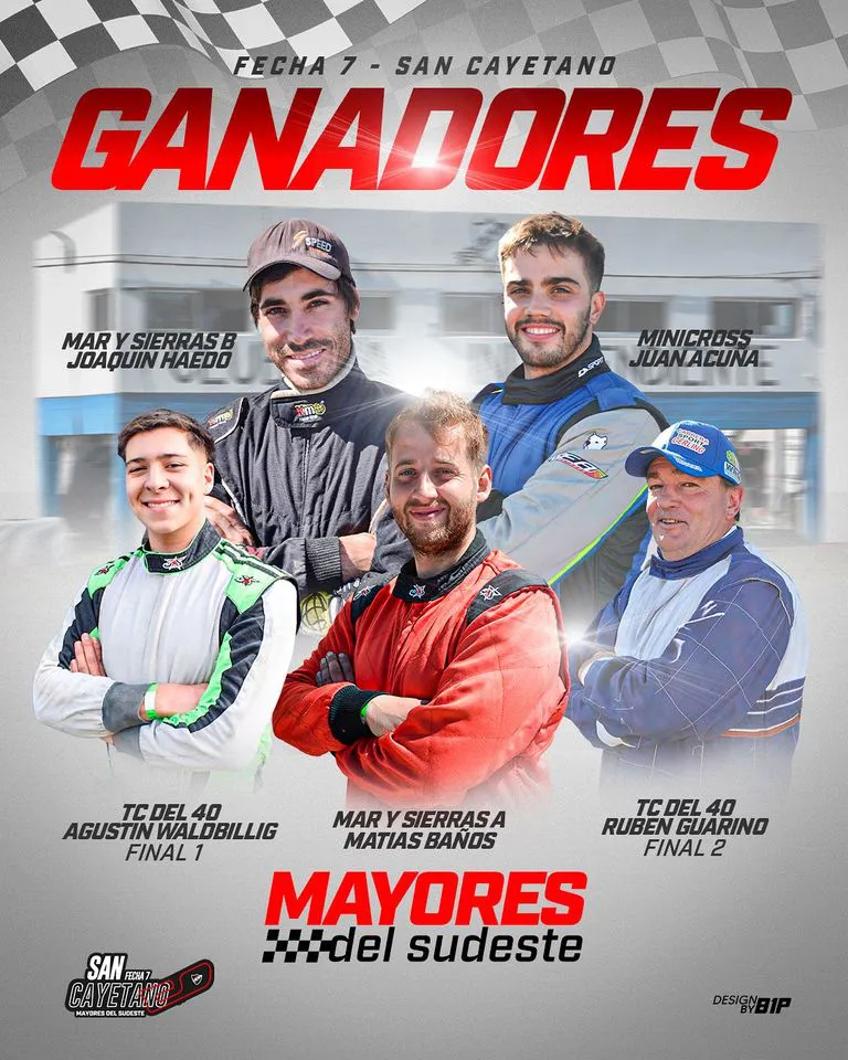 imagen ganadores en San Cayetano