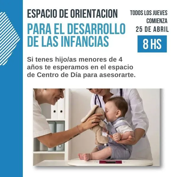 Flyer Desarrollo de las Infancias 1