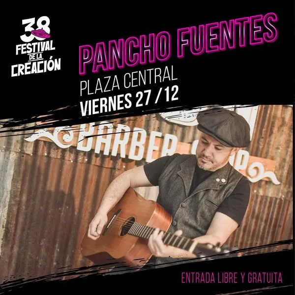 flyer Pancho Fuentes