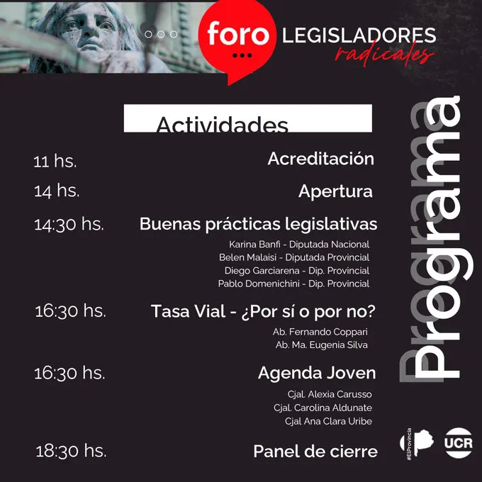 foro de legisladores radicales