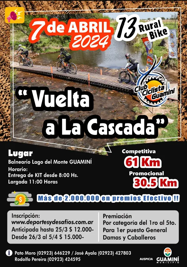 imagen vuelta de la Cascada
