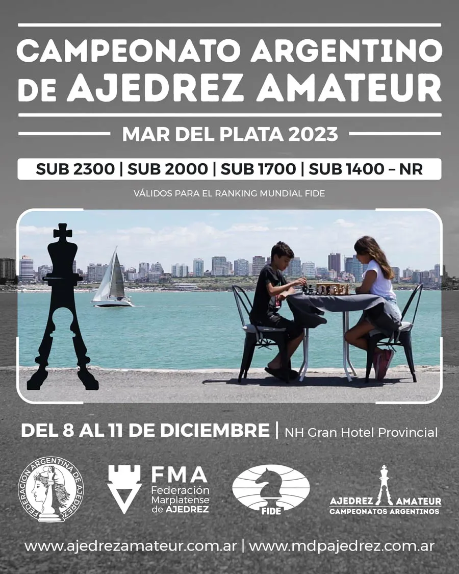 CAMPEONATO-ARGENTINO-DE-AJEDREZ-AMATEUR-Mar-del-Plata-2023 imagen