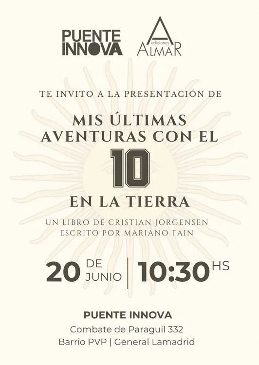 Flyer libro de Cristian Jorgensen