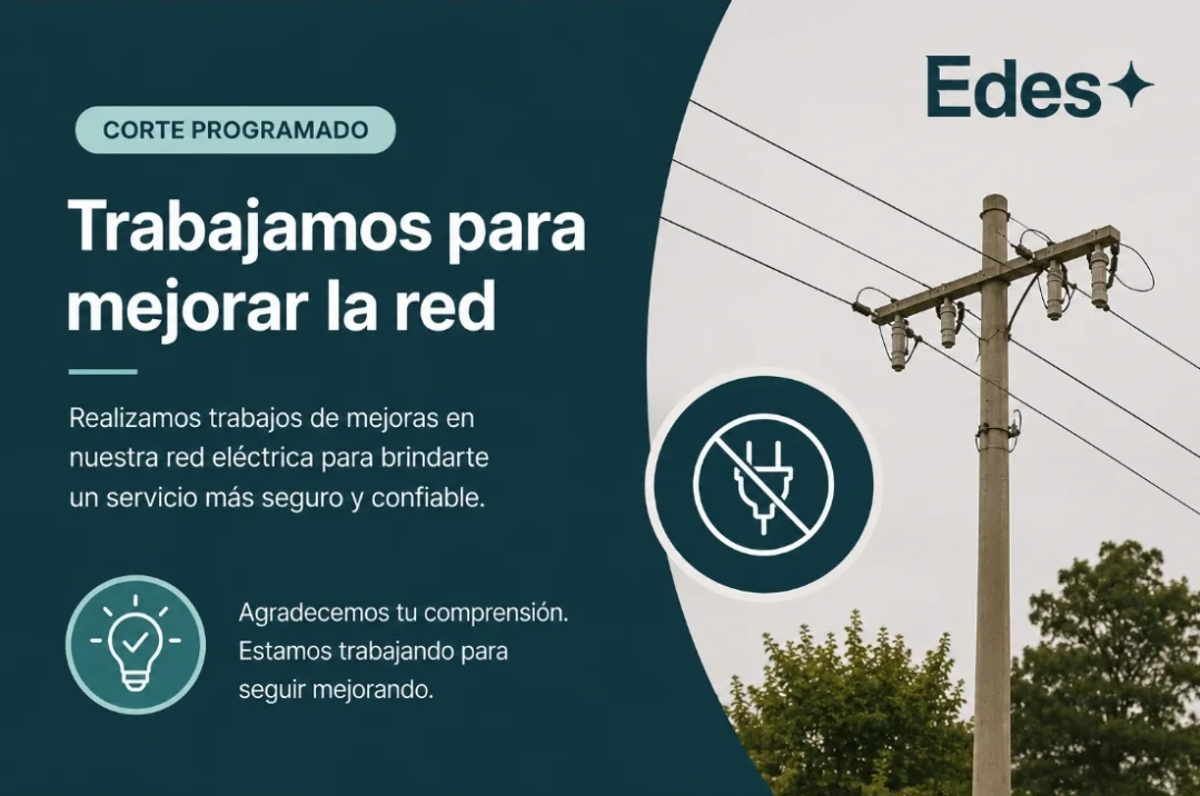 Corte programado EDES 