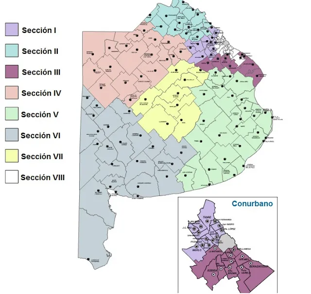 mapa secciones electorales
