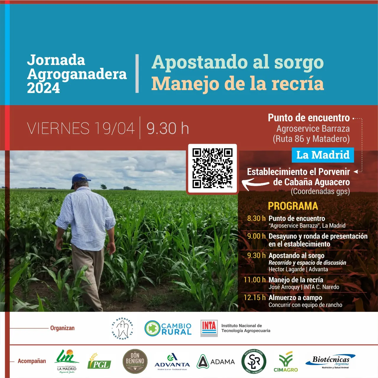 Flyer jornada agroganadera