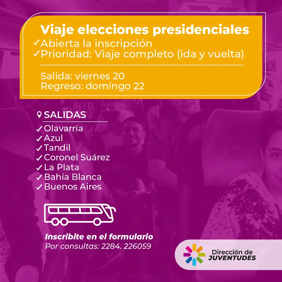 viaje por elecciones