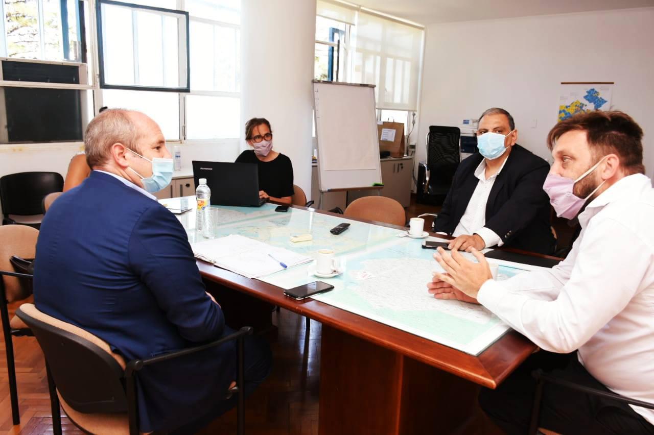 Randazzo en el Ministerio de Infraestructura