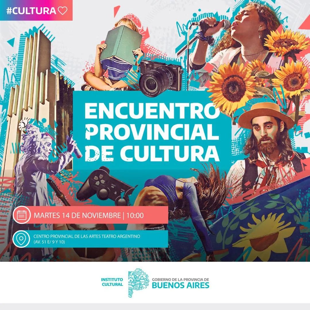 flyer encuentro provincial de cultura
