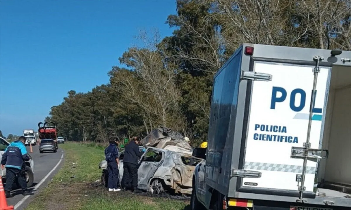 Imagen Accidente en RP 51 Laprida