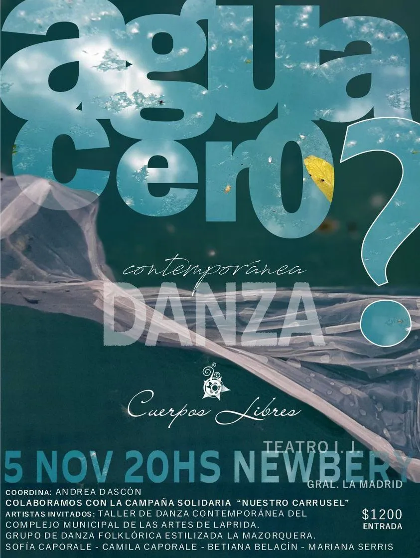 flyer danzas contemporaneas