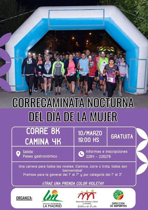 flyer correcaminata