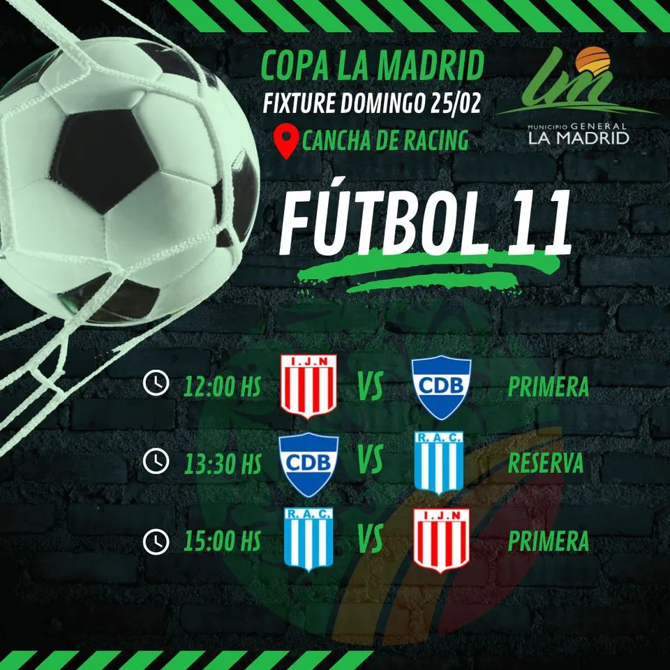 imagen Copa La Madrid. domingo